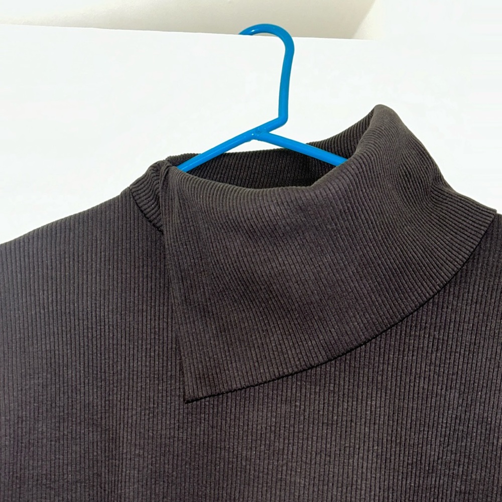 ZARA Women’s (NWT) Long Sleeve Brown Cowl Dress - Sz X Large